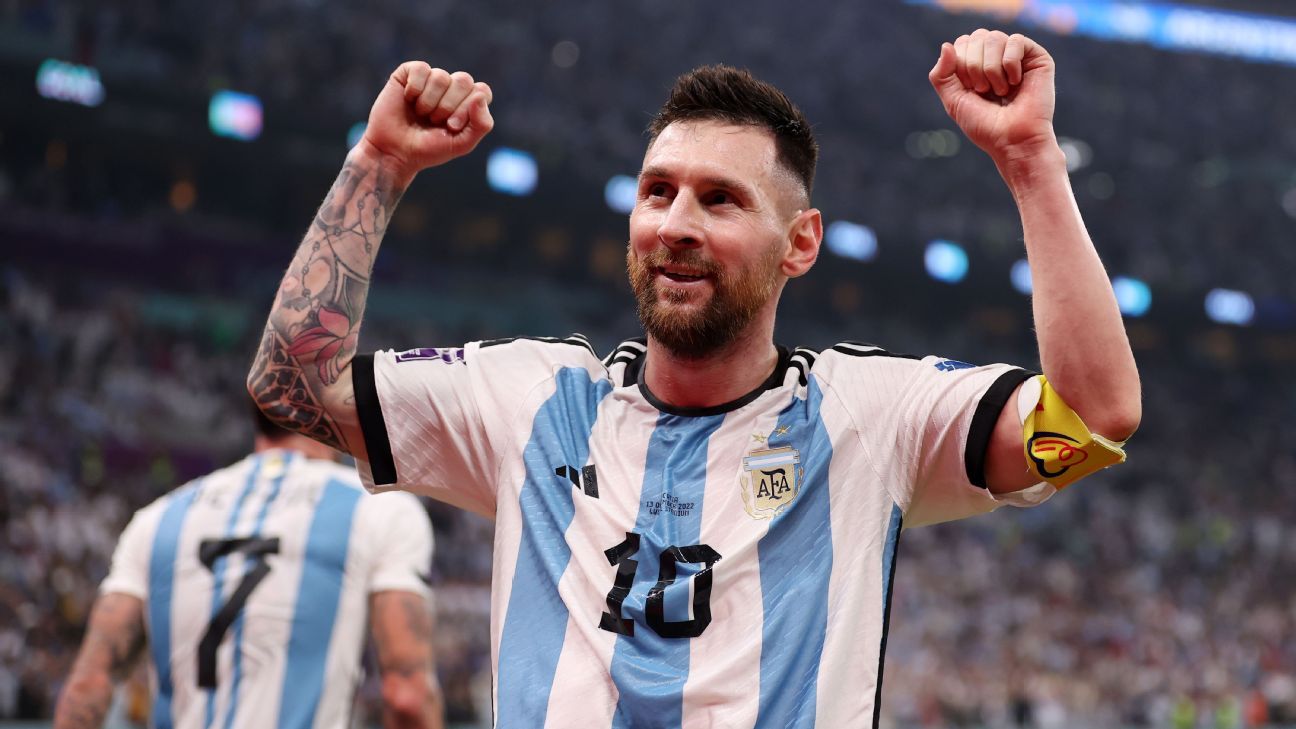 ESPN on X: MESSI AND ARGENTINA ARE WORLD CUP CHAMPIONS