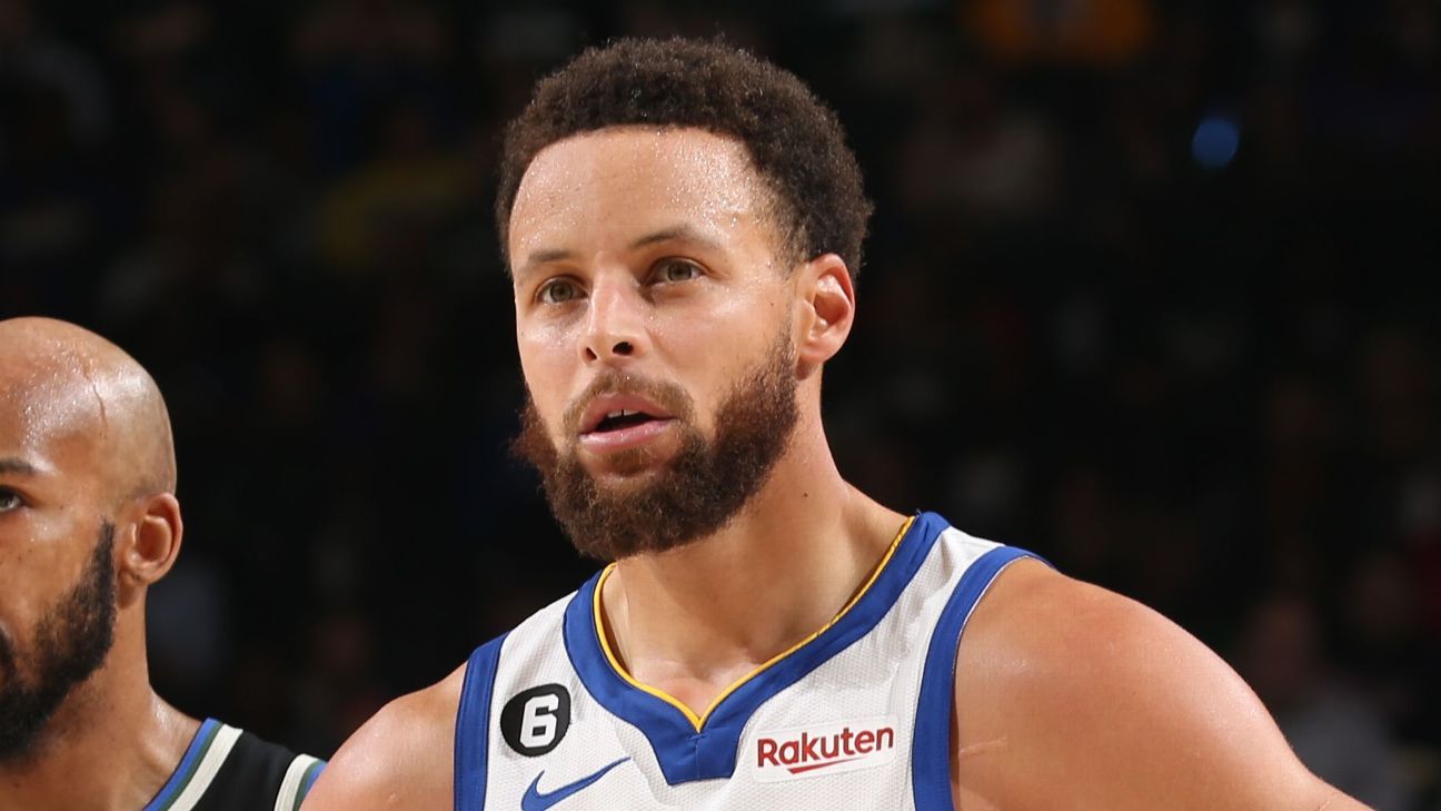 Warriors’ Stephen Curry (left shoulder) exits early at Pacers – ESPN
