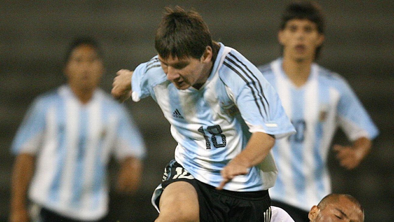 Messi debuts Argentina's shirt for the 2018 World Cup in Russia