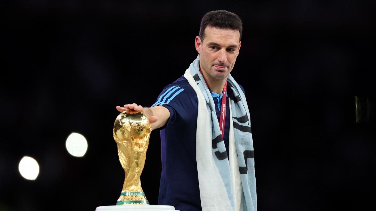 Lionel Scaloni: "No estaba en mis planes ser campeón del mundo, pero fuimos  justos vencedores" - ESPN