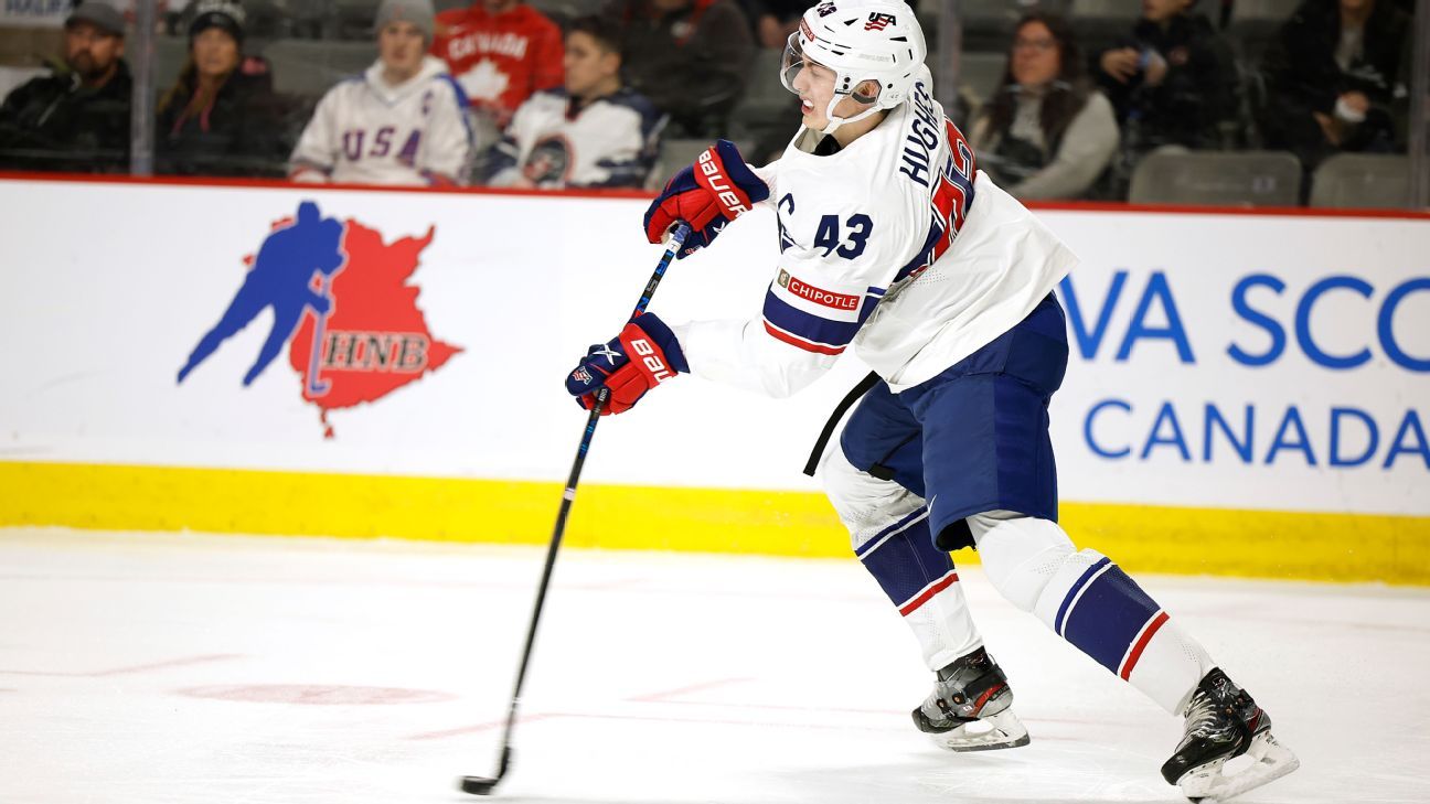 U.S. hockey tops Latvia to open world juniors