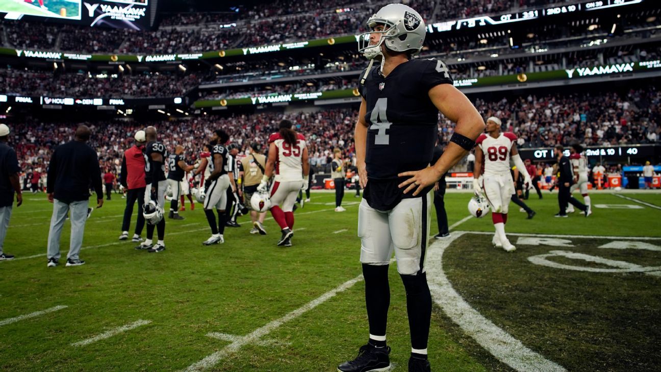 Derek Carr team fits: How 2023 NFL quarterback market is affected ESPN