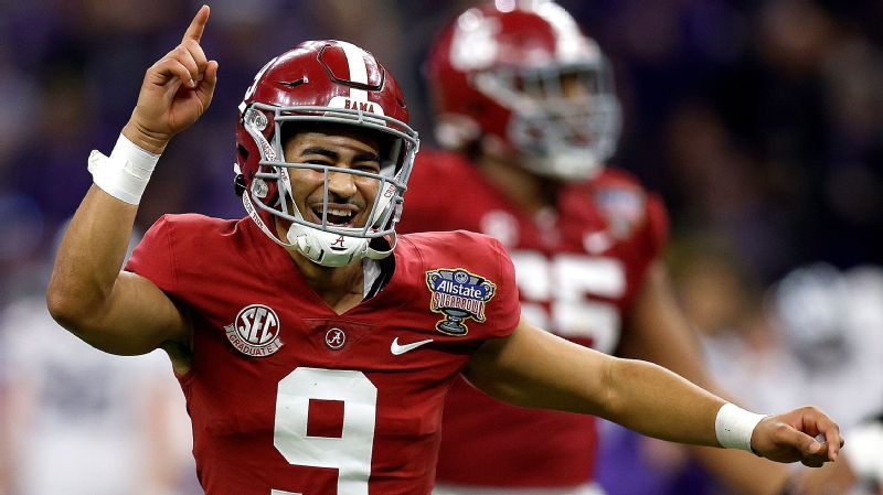 Young throws for 5 TDs as Alabama wins Sugar Bowl 45-20