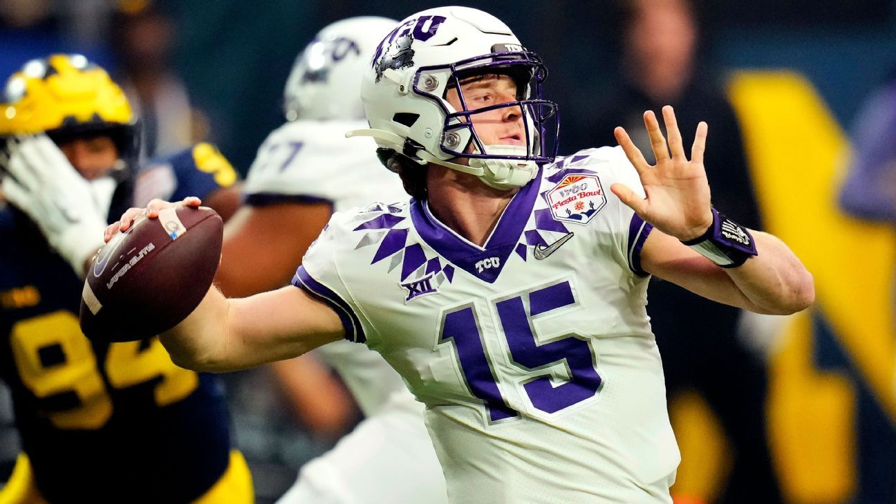 TCU shocks Michigan, becomes first Big 12 team to make CFP title game