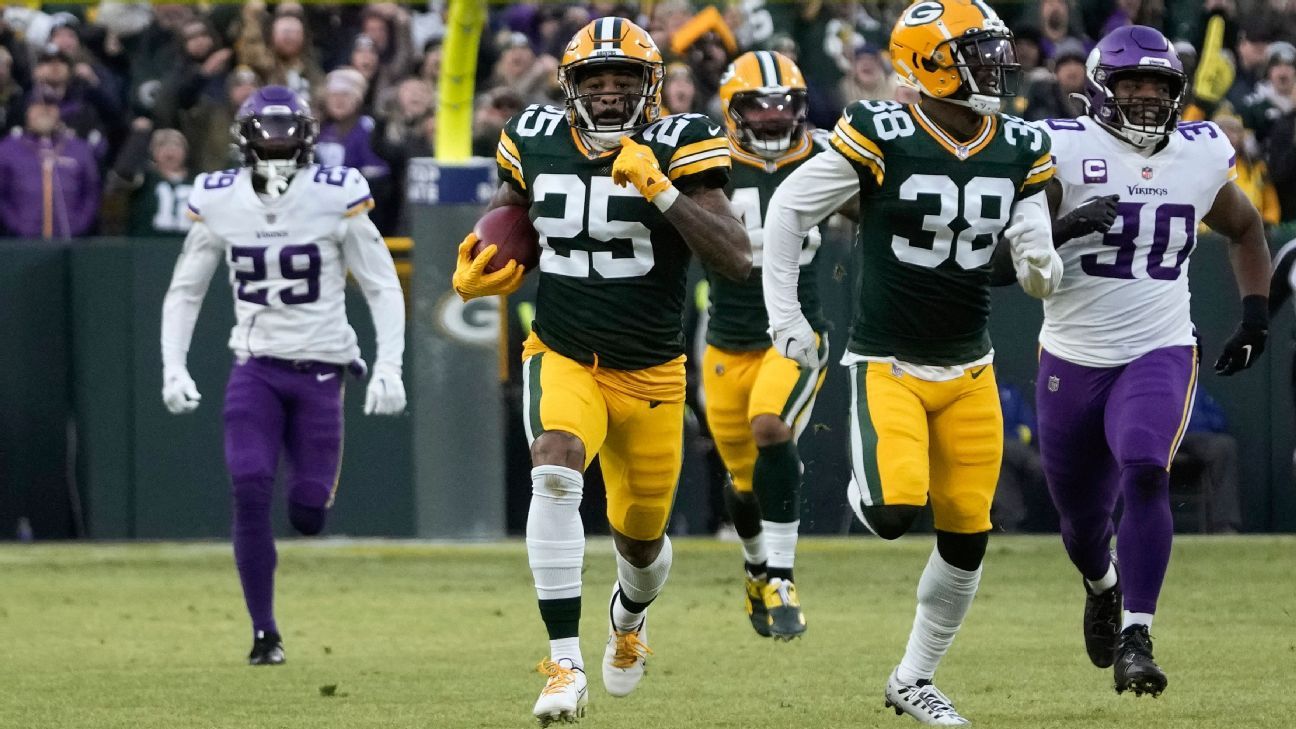 Packers' special teams, defense score thrilling TDs vs. Vikings