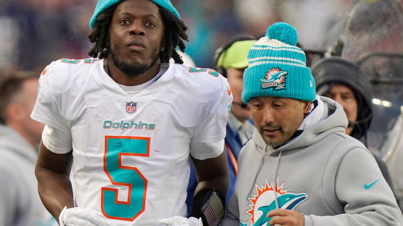 Dolphins QB Bridgewater leaves with injuries vs. Jets - The