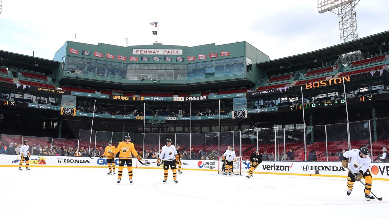 Winter Classic at Fenway: Sights and action from Penguins-Bruins