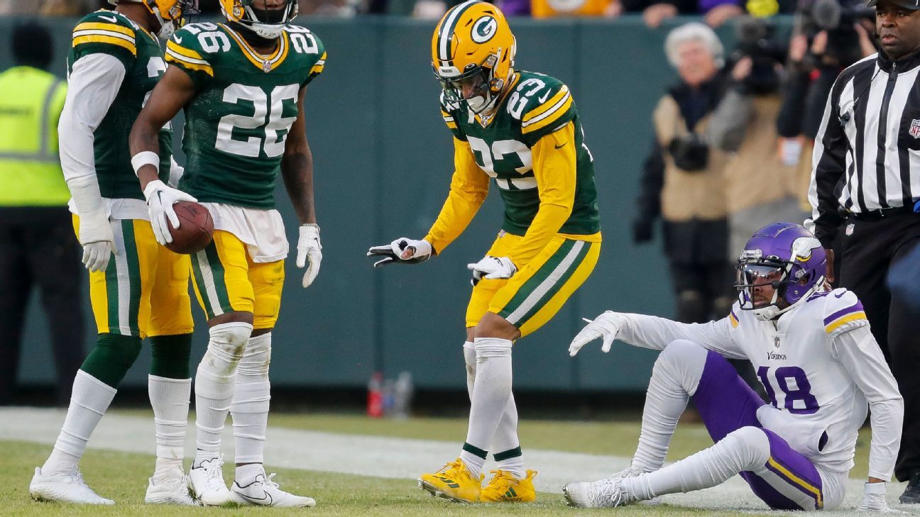 Jaire Alexander backs up talk as Pack hold Justin Jefferson to 1