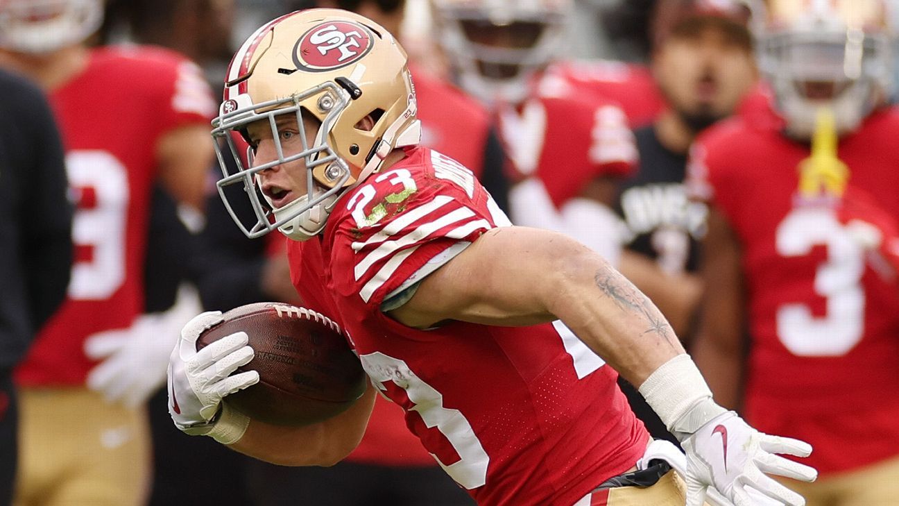 2023 NFL fantasy football rankings: Christian McCaffrey projection, outlook  - Niners Nation