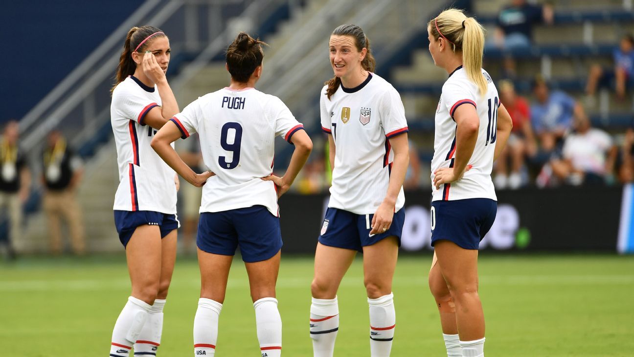 Nike unveils new USWNT kits ahead of fall friendlies, men's World Cup