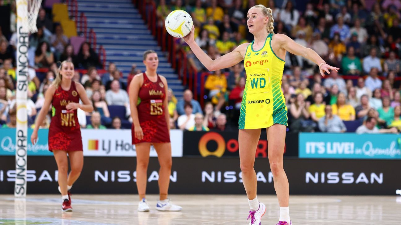 Injured Weston out of netball quad series ESPN