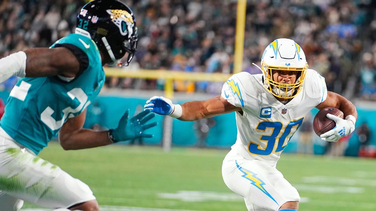 Chargers to know Austin Ekeler's Week 2 status 'by end of week' - ESPN