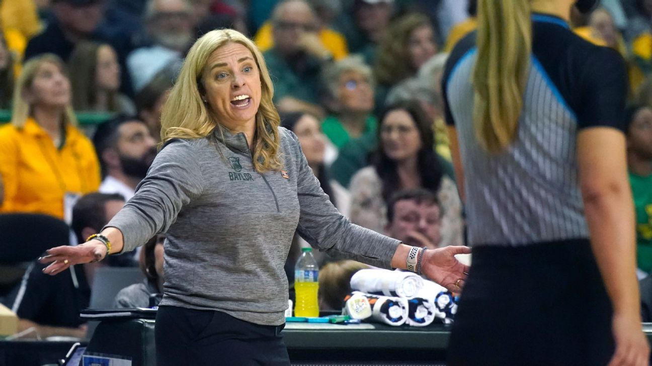 Baylor out of women's AP Top 25 for 1st time since 2004 ESPN