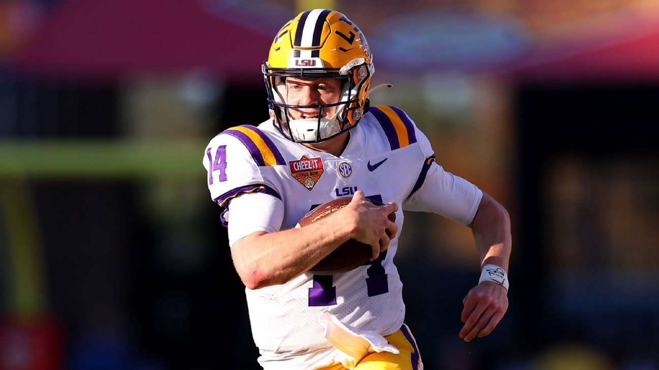 Former LSU QB Howard transferring to Ole Miss