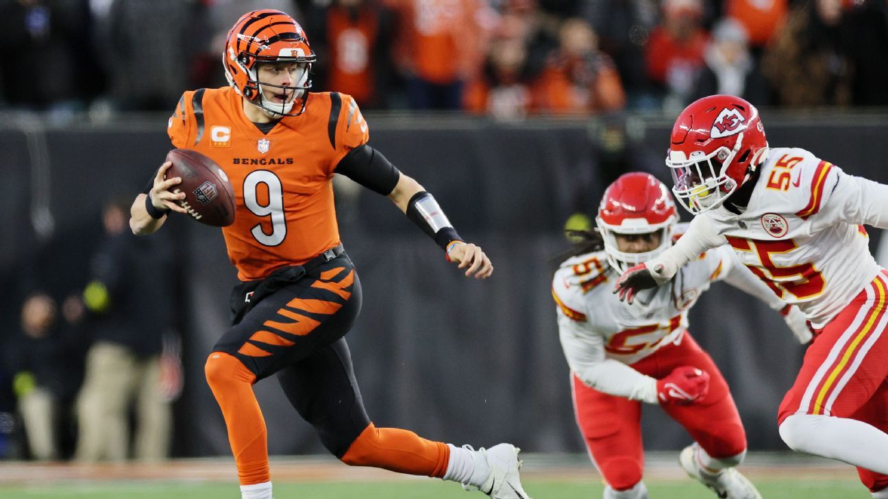 NFL playoffs conference championships: Bengals-Chiefs, 49ers