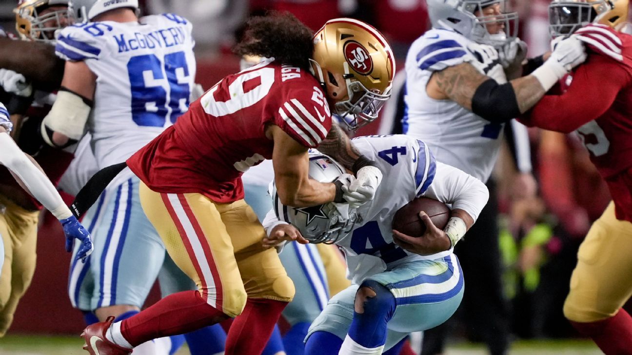 Eagles vs 49ers San Francisco EN VIVO. Partido NFL Playoffs 2023