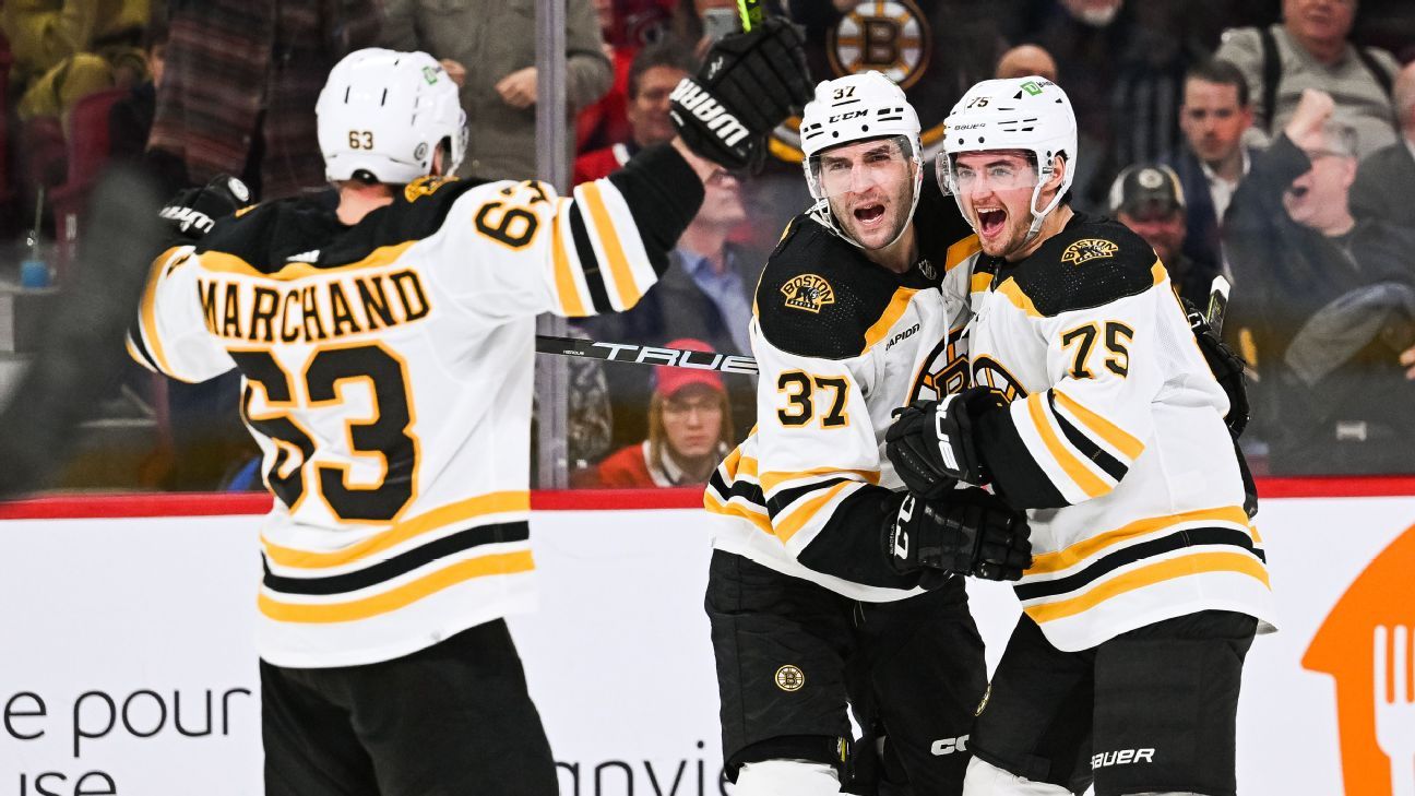 NHL Power Rankings: Bruins lead Stanley Cup contenders halfway