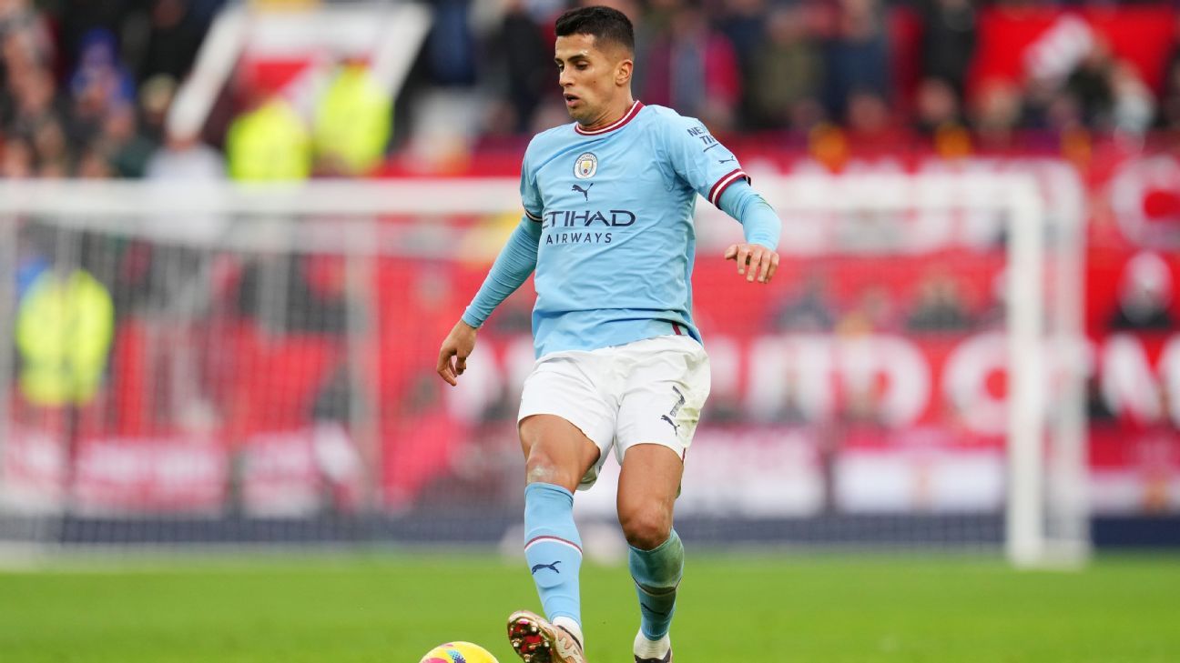 Man City fans fume after Joao Cancelo switches to No.7 shirt