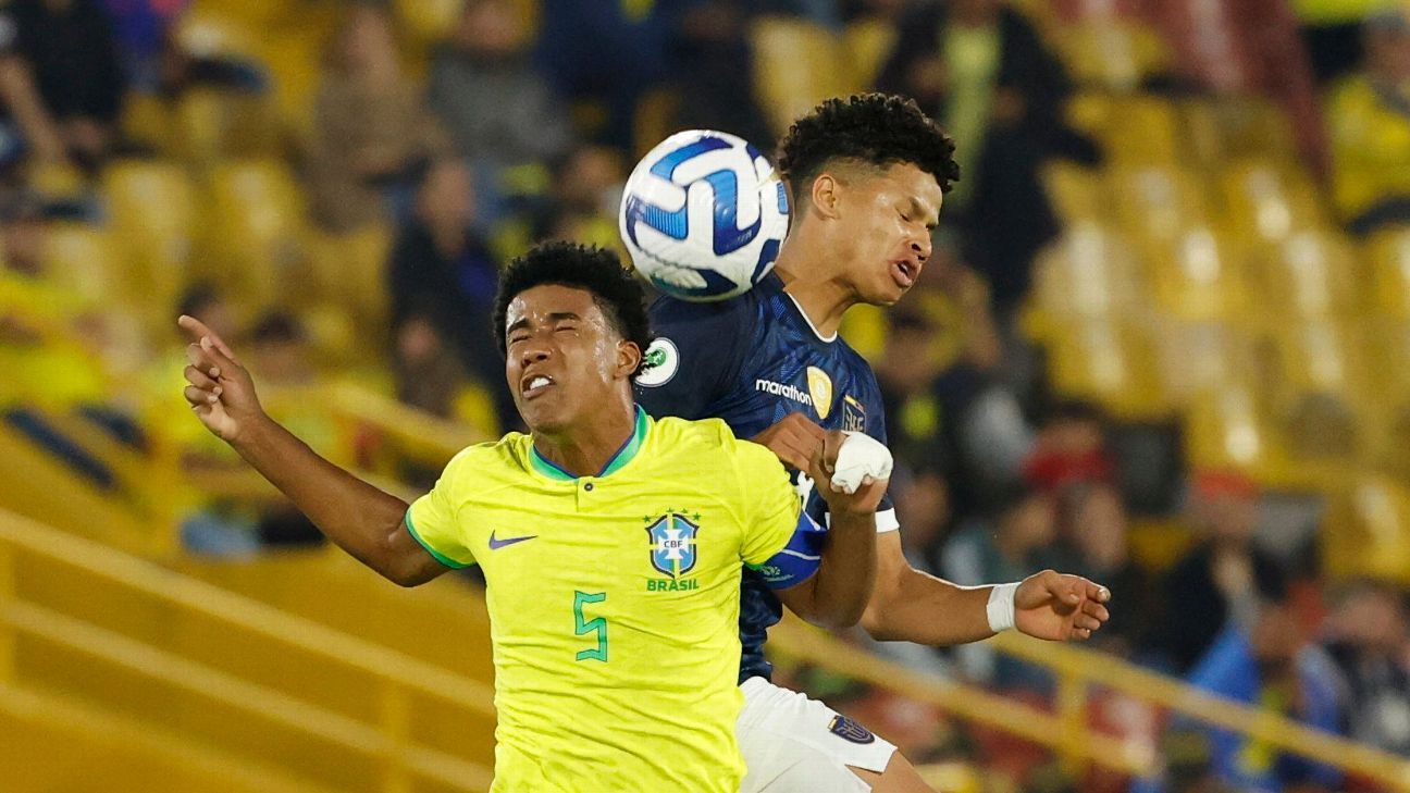 Brasil Sub 20 vs. Ecuador Sub 20 Reporte del Partido 31 enero, 2023