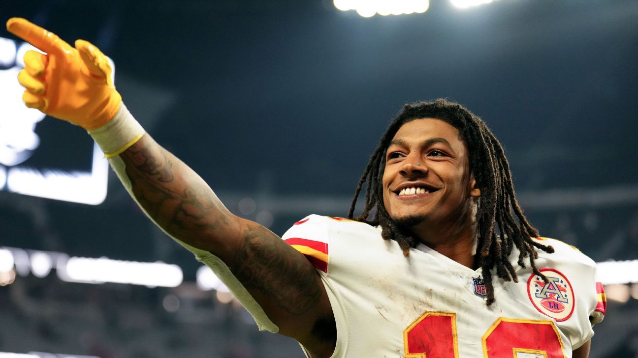 Source -- Chiefs RB Pacheco, DE Omenihu to return to practice - ESPN