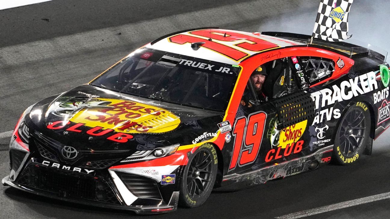 Truex Jr. wins in NASCAR's return to LA Coliseum