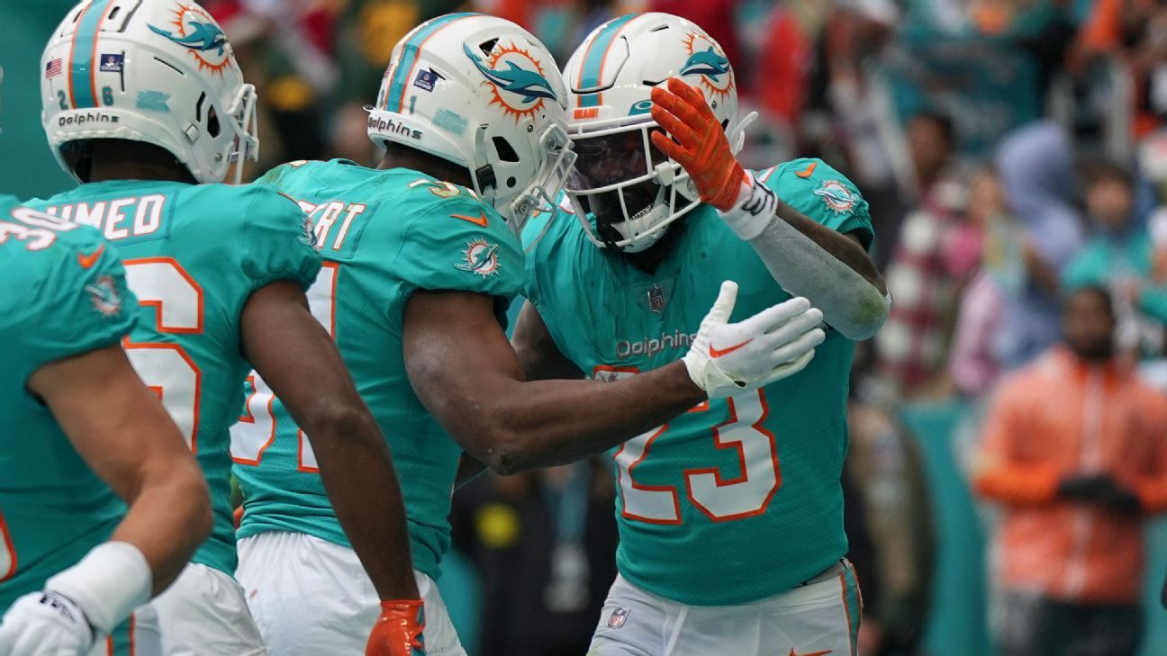 Miami Dolphins 2022 fan polls: Running back carries, AFC East