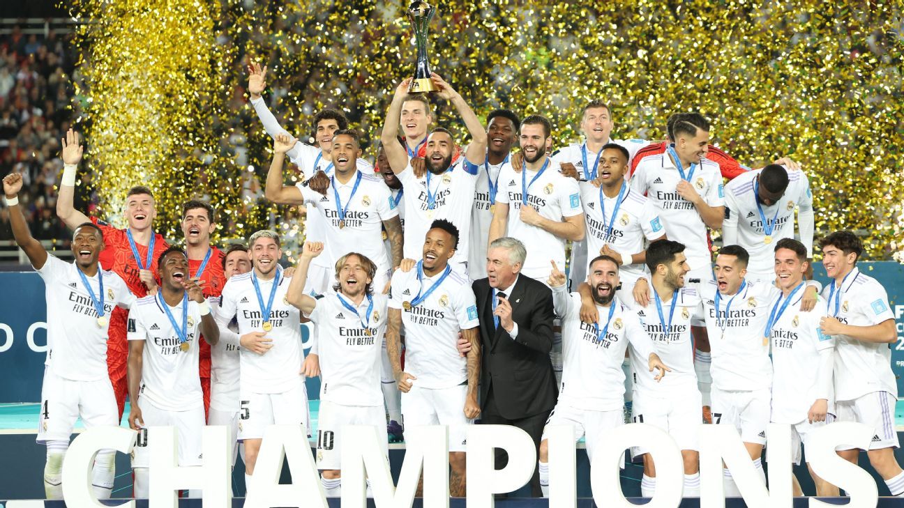 Real Madrid won their 100th trophy at FIFA Club World Cup - ESPN