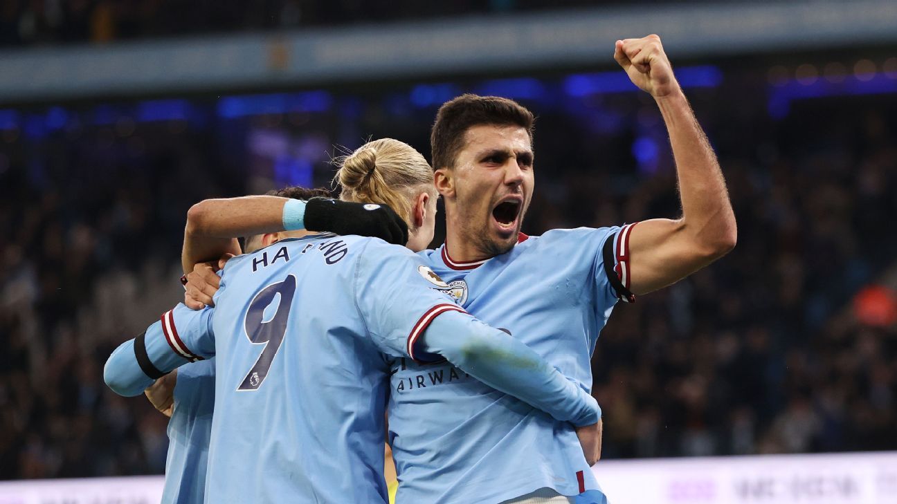 Man City und Rodri dominieren in dieser Saison das Champions-League-Team