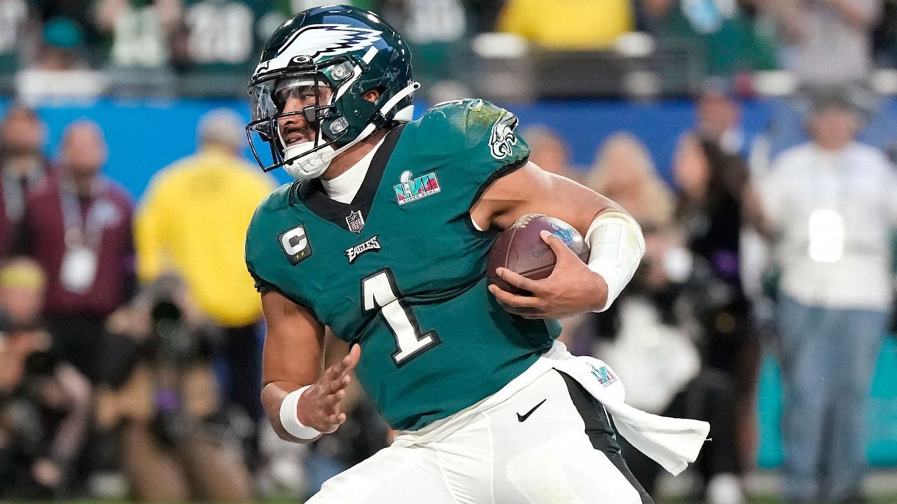Jalen Hurts' performance for the Philadelphia Eagles is worth