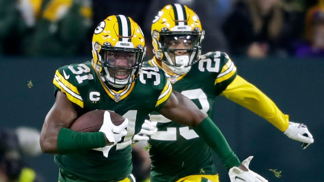 Jets continue filling their roster with Aaron Rodgers' former teammates;  sign safety Adrian Amos