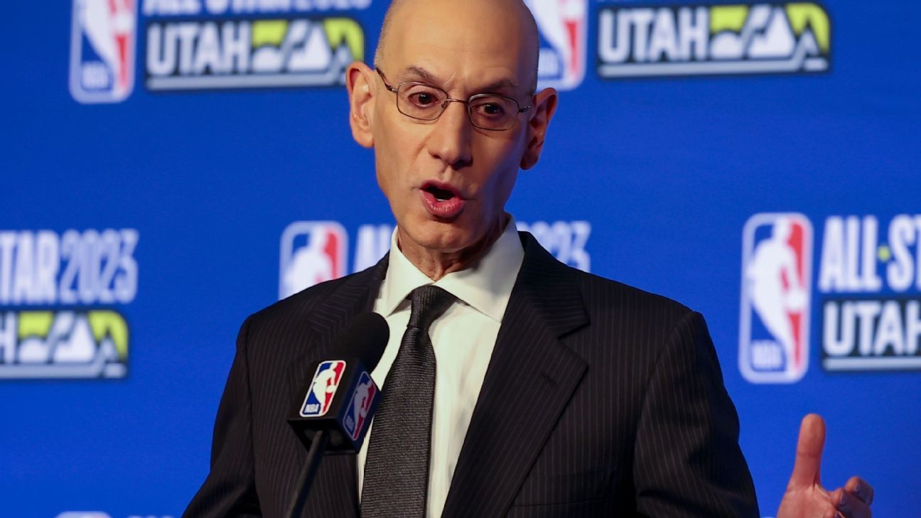 Silver speaks on load management, TV deal at NBA All-Star