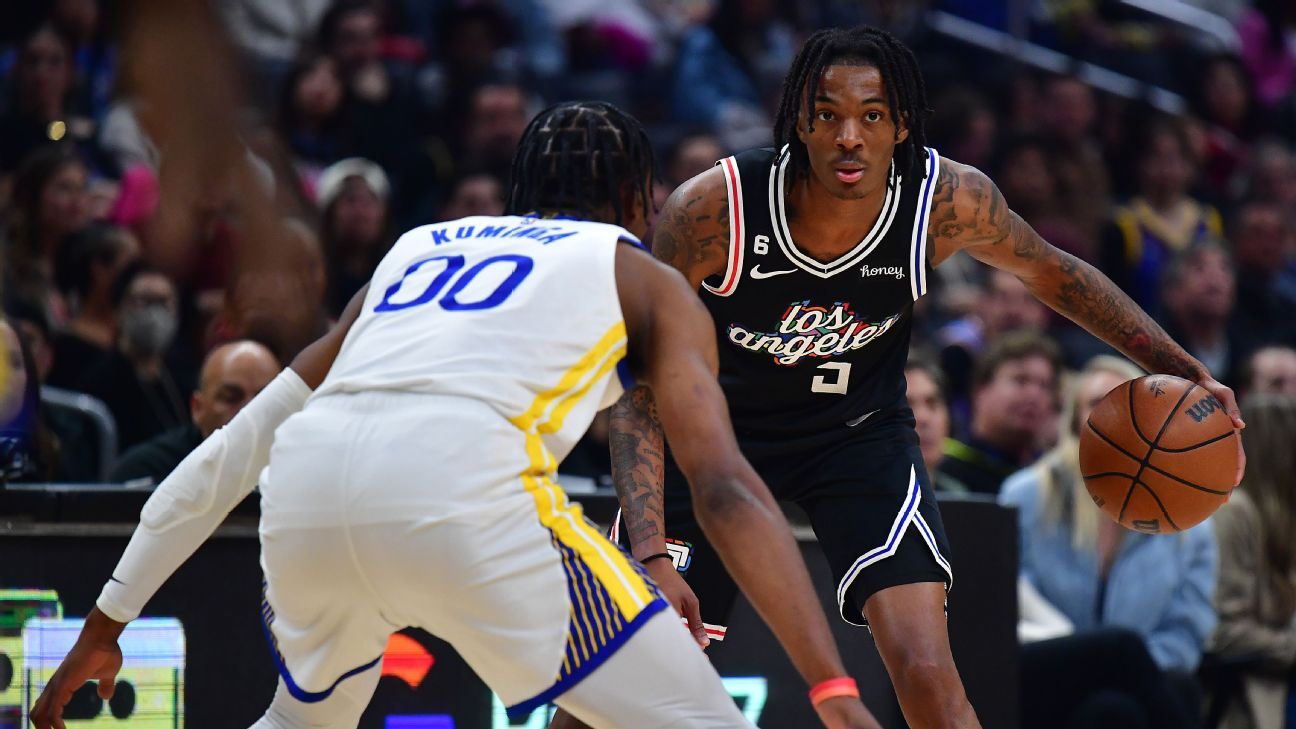 Bones Hyland's LA Clippers Debut 👀