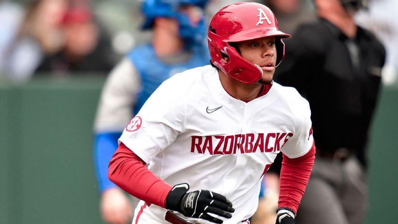 Diggs' three-run blast powers Hogs to run rule over EIU