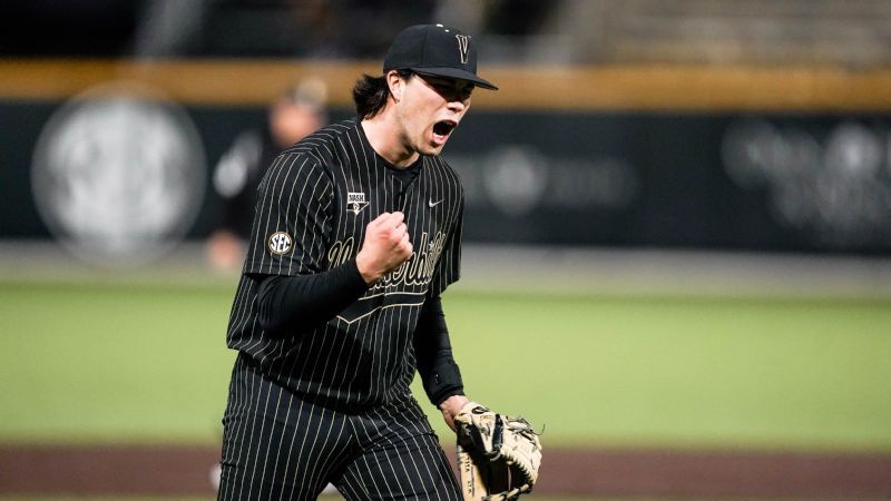 Vandy's pitching by Holton, Cunningham dominates UCLA