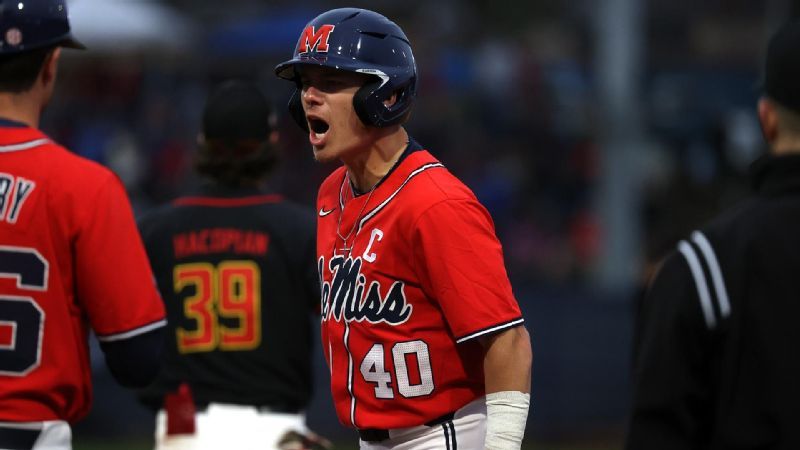 Ethan Groff - Baseball - Ole Miss Athletics