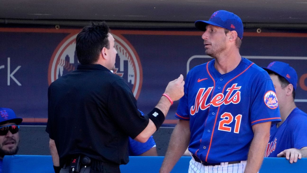 Max Scherzer sticky-stuff defense turns into Mets T-shirt slogan