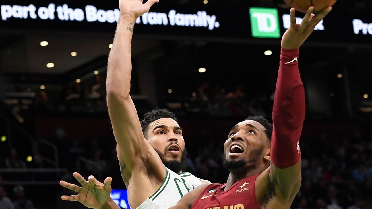 LeBron James pushed out of the way of brawl after Cavs' Game 2 loss