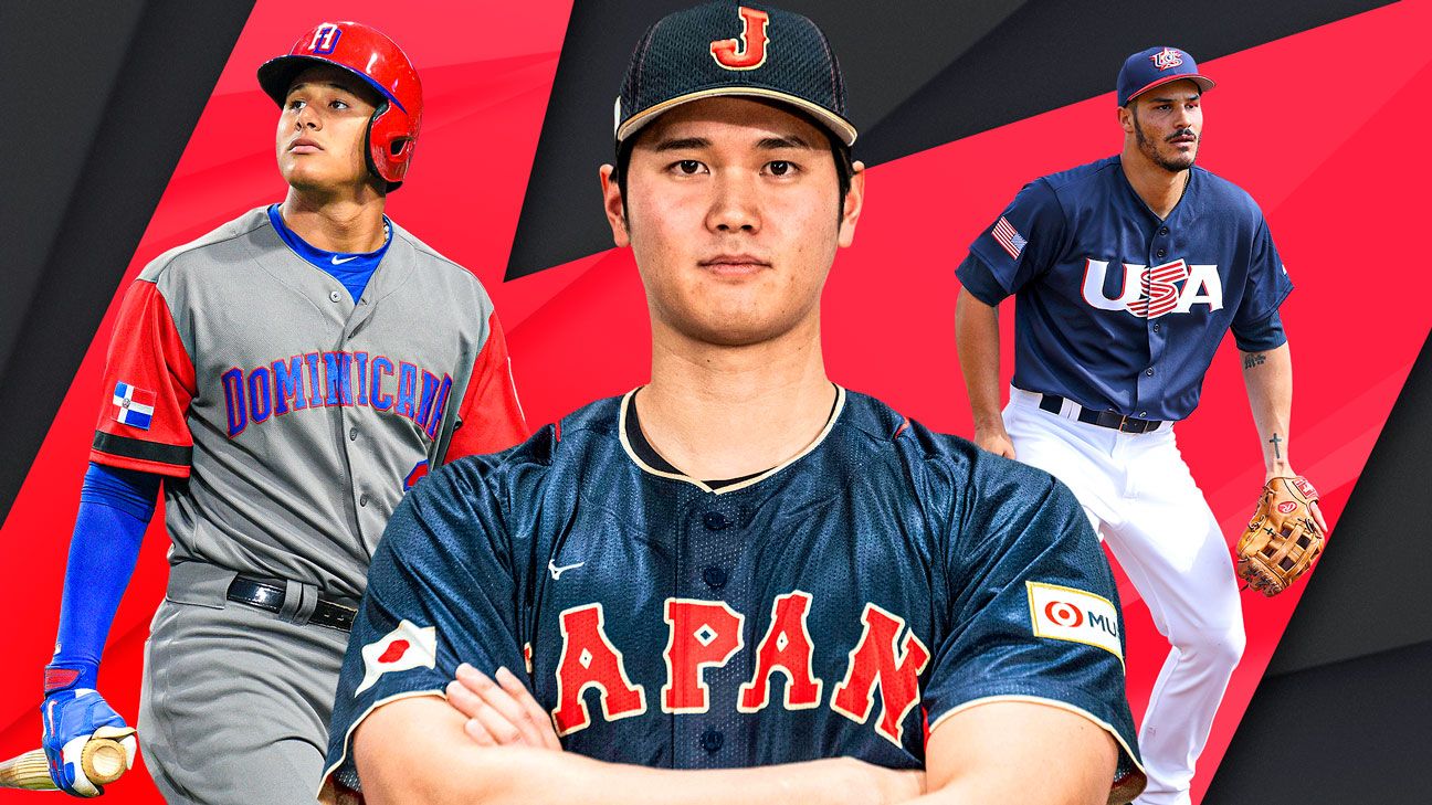 Team uniforms for the 2023 World Baseball Classic - ESPN