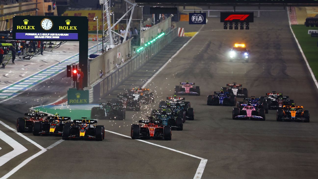 F1 2024 season starts with Saturday races in Bahrain, Saudi ESPN