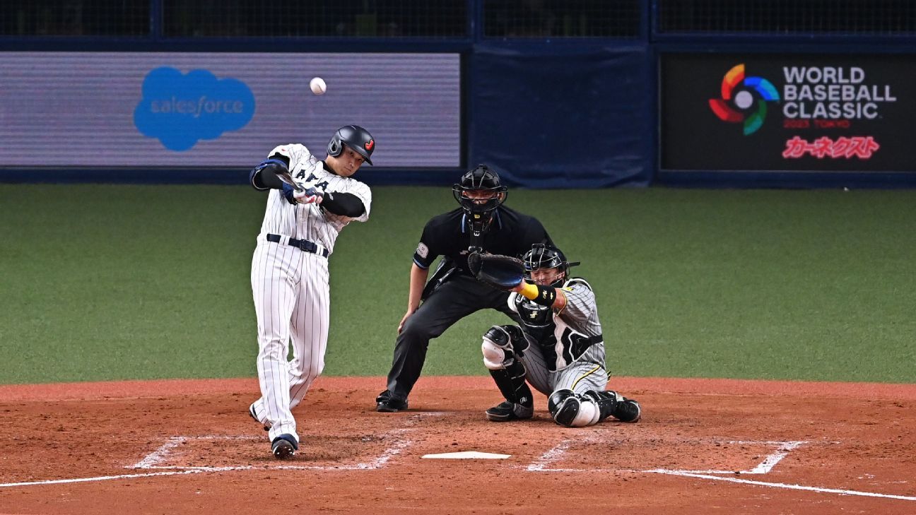 Shohei Ohtani hits his first home run of 2023 WBC in Japan win