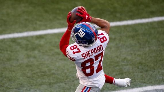 Giants re-signing WR Sterling Shepard to one-year contract for