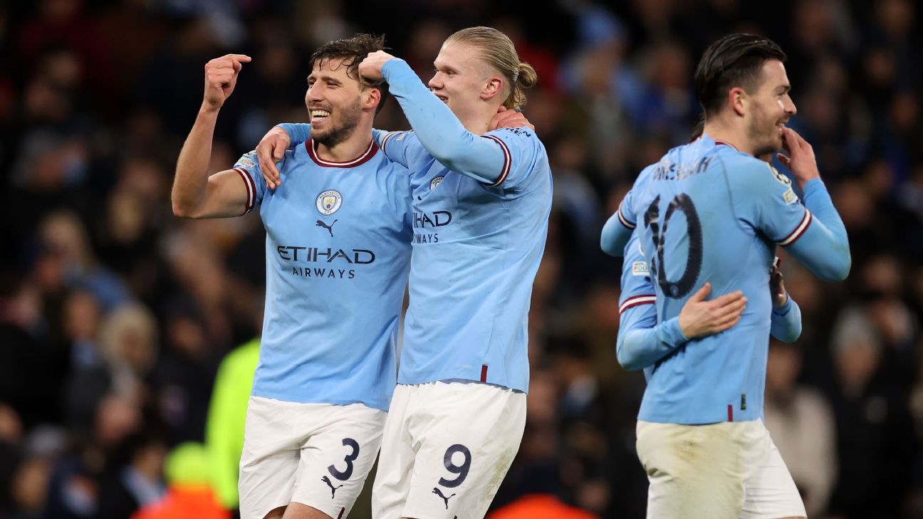 Haaland rompe il record di gol in una sola stagione del Manchester City