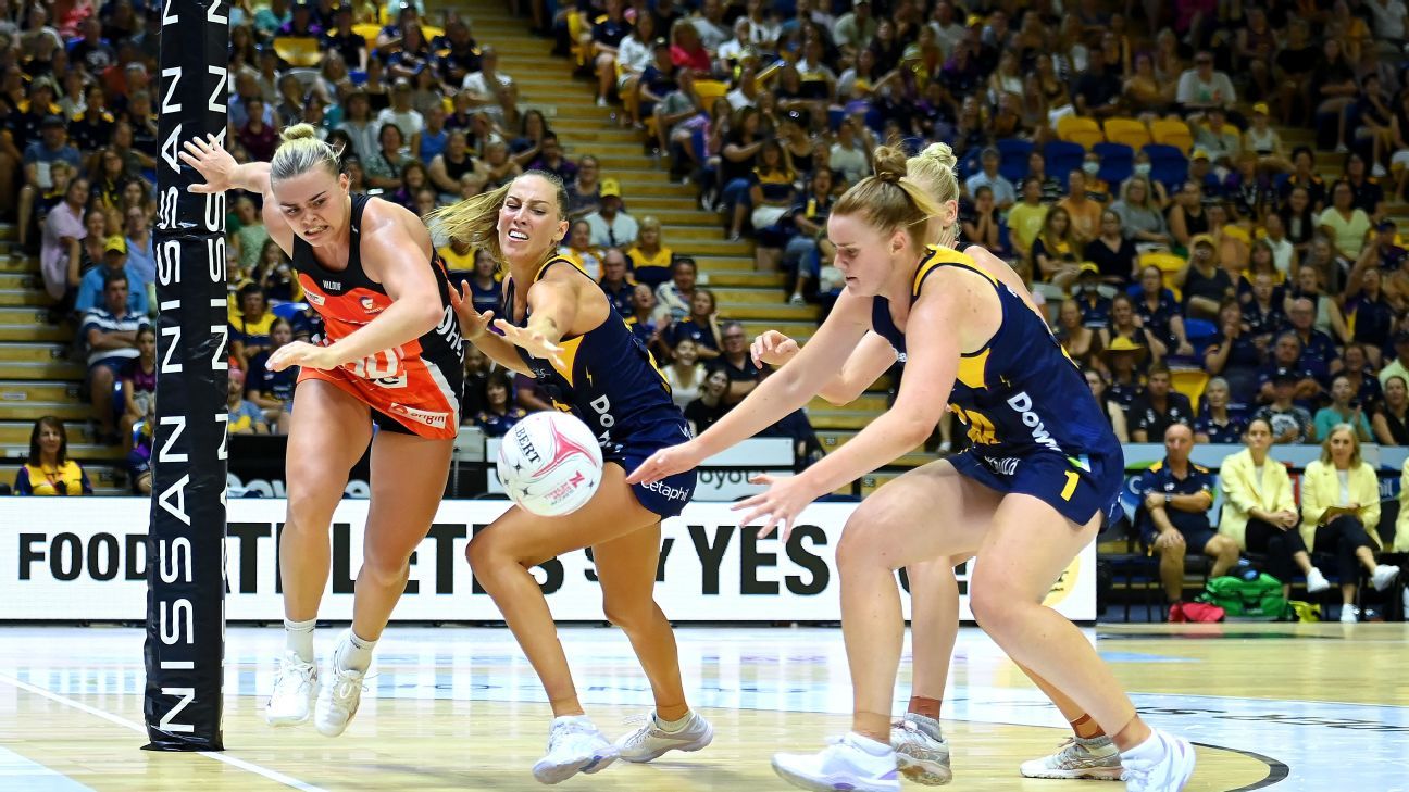Lightning crush Giants in Super Netball boilover ESPN