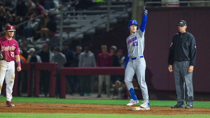 No. 2 Gators Baseball Shuts Out Florida A&M to Open NCAA Regional