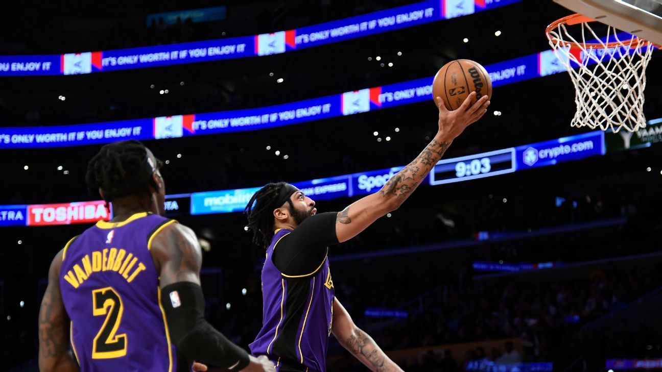 Lakers w końcu osiągnęli 500 punktów po 74 meczach