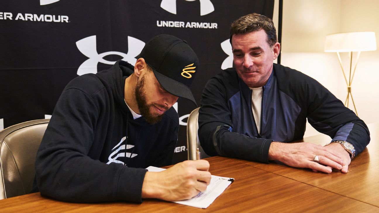 Under Armour names Stephen Curry president of Curry Brand