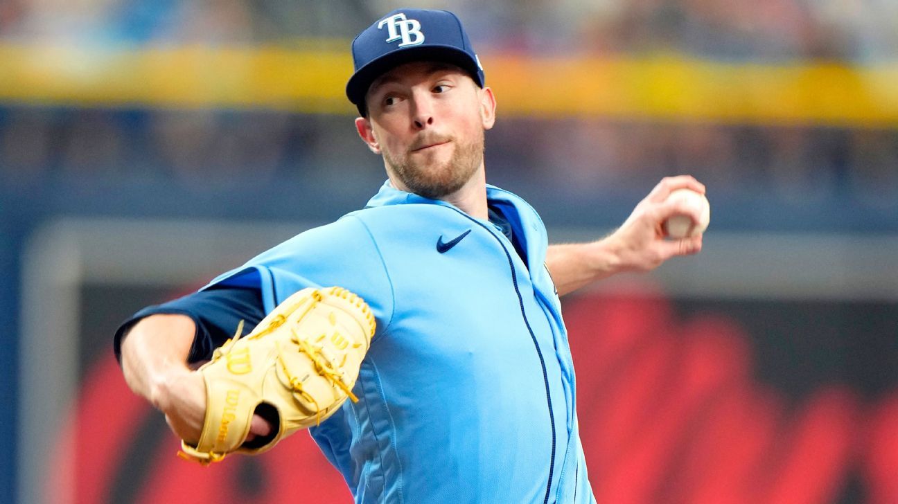 Rays' Jeffrey Springs scheduled to have Tommy John surgery Monday