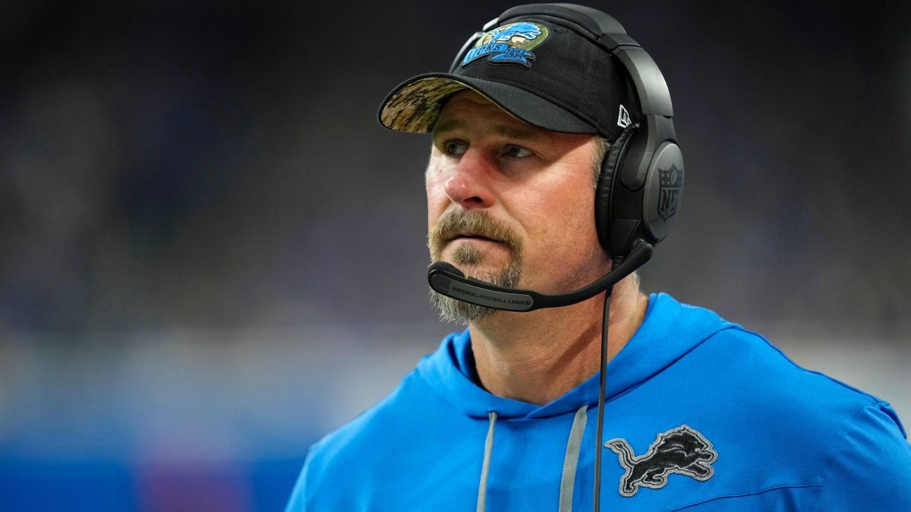 What is the Career Record of Detroit Lions Head Coach Dan Campbell?