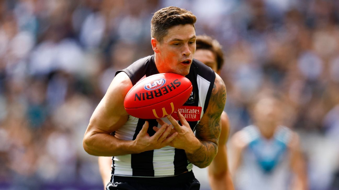 AFL Collingwood Magpies star Jack Crisp under investigation for leaked video  - ESPN