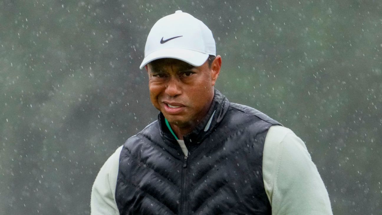 De opeenvolgende tie-breakers van Tiger Woods zorgden voor een Masters-record